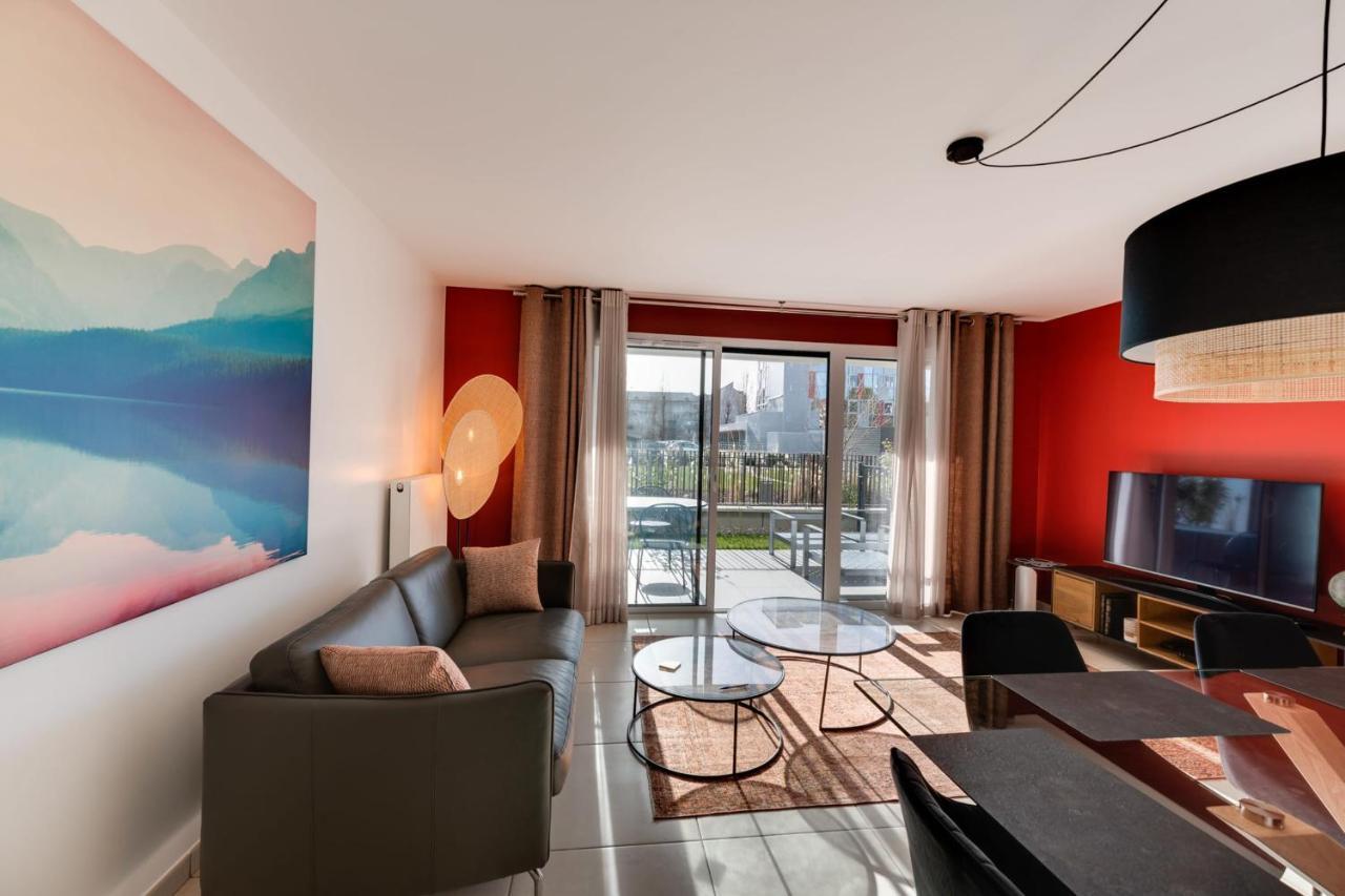 Le Reposoir - New 2 Bedroom Apartment With Terrace & Garage Annecy Ngoại thất bức ảnh